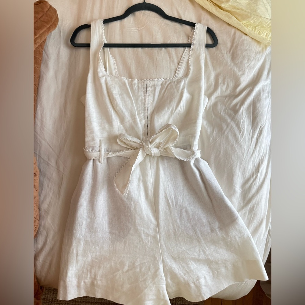 House of Harlow eyelet romper